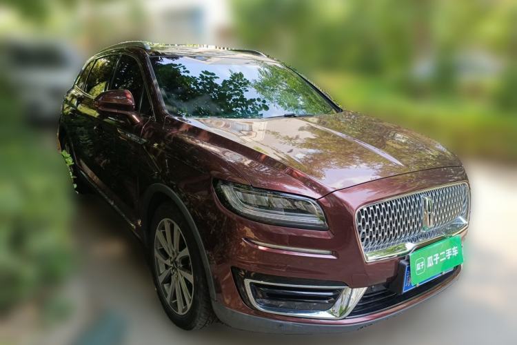 Used Lincoln Nautilus 2019 2.0T Four-Wheel Drive Zunya Edition China VI Standard Front Right 45 Deg