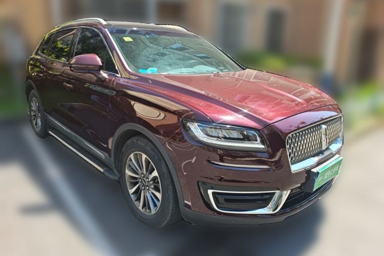 Used Lincoln Nautilus 2019 2.0T Two-Wheel Drive Luxury Edition China VI Standard Front Right 45 Deg