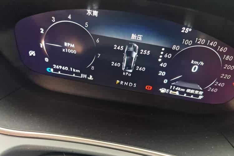 Used Lincoln Nautilus 2019 2.7T Four-Wheel Drive Prestige Edition China VI Standard Instrument Cluster