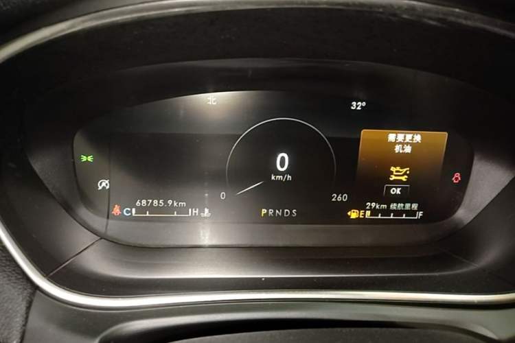Used Lincoln Nautilus 2019 2.0T Two-Wheel Drive Luxury Edition China VI Standard Instrument Cluster