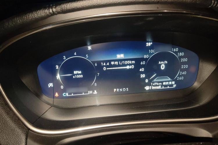 Used Lincoln Nautilus 2019 2.7T Four-Wheel Drive Prestige Edition China VI Standard Instrument Cluster