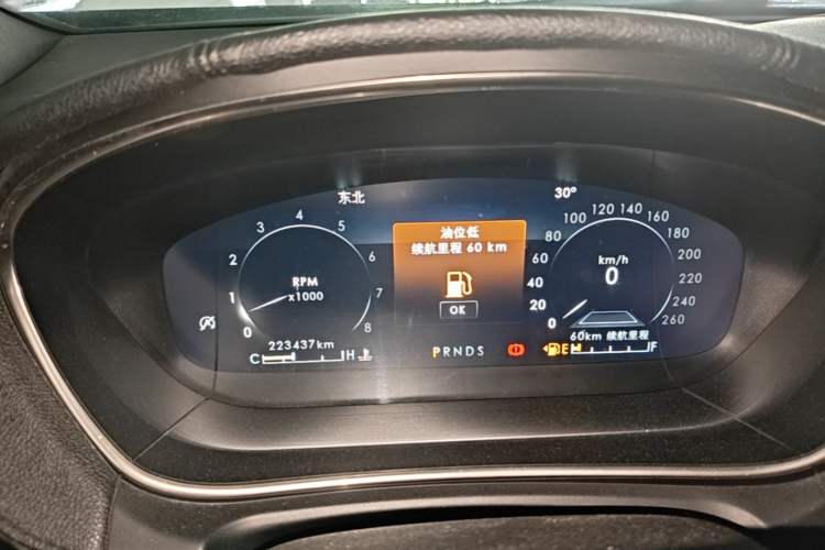 Used Lincoln Nautilus 2019 2.7T Four-Wheel Drive Prestige Edition China VI Standard Instrument Cluster