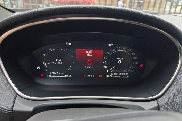 Used Lincoln Nautilus 2019 2.7T Four-Wheel Drive Prestige Edition China VI Standard Instrument Cluster