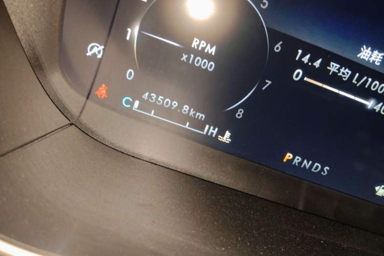 Used Lincoln Nautilus 2019 2.7T Four-Wheel Drive Prestige Edition China VI Standard Odometer Close Up
