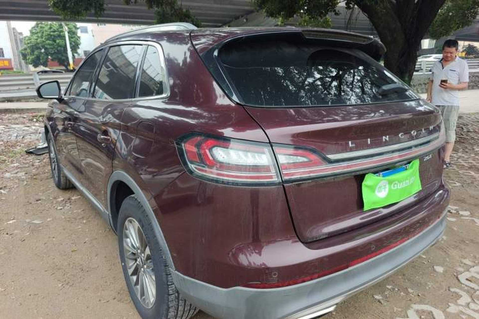 Used Lincoln Nautilus 2019 2.0T Two-Wheel Drive Luxury Edition China VI Standard Rear Left 45 Deg