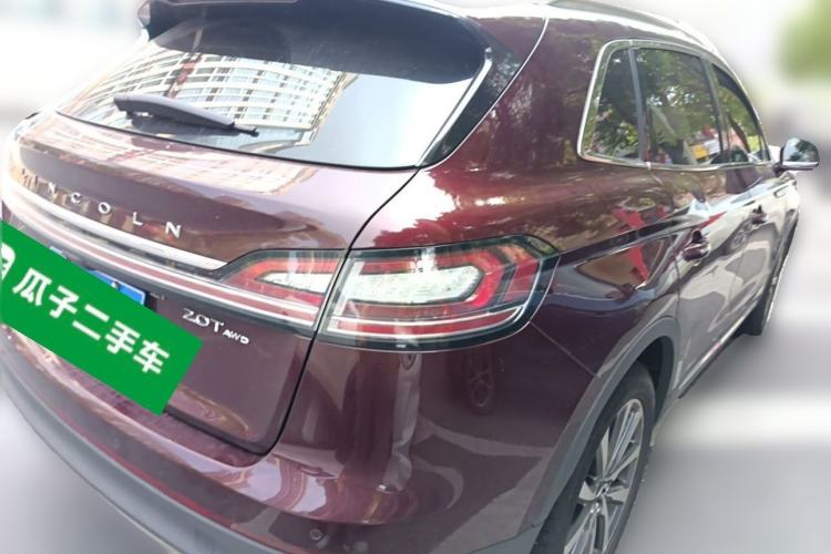 Used Lincoln Nautilus 2019 2.0T Four-Wheel Drive Zunya Edition China V Standard Rear Right 45 Deg