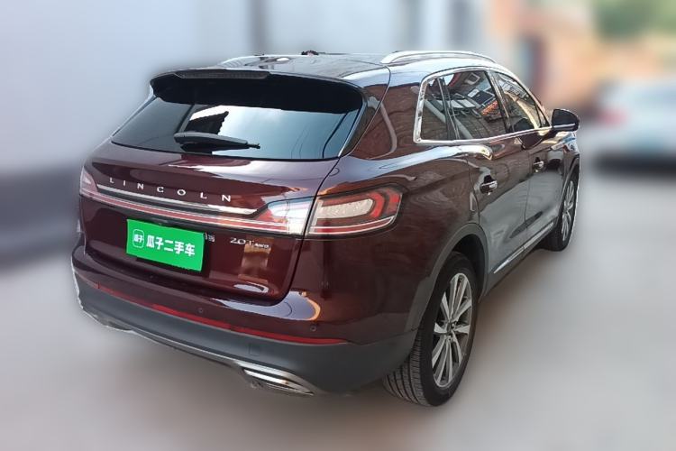 Used Lincoln Nautilus 2019 2.0T Four-Wheel Drive Zunya Edition China VI Standard Rear Right 45 Deg