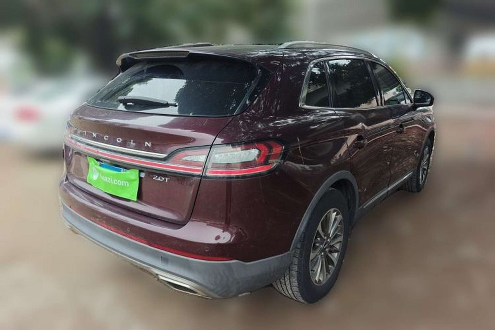 Used Lincoln Nautilus 2019 2.0T Two-Wheel Drive Luxury Edition China VI Standard Rear Right 45 Deg
