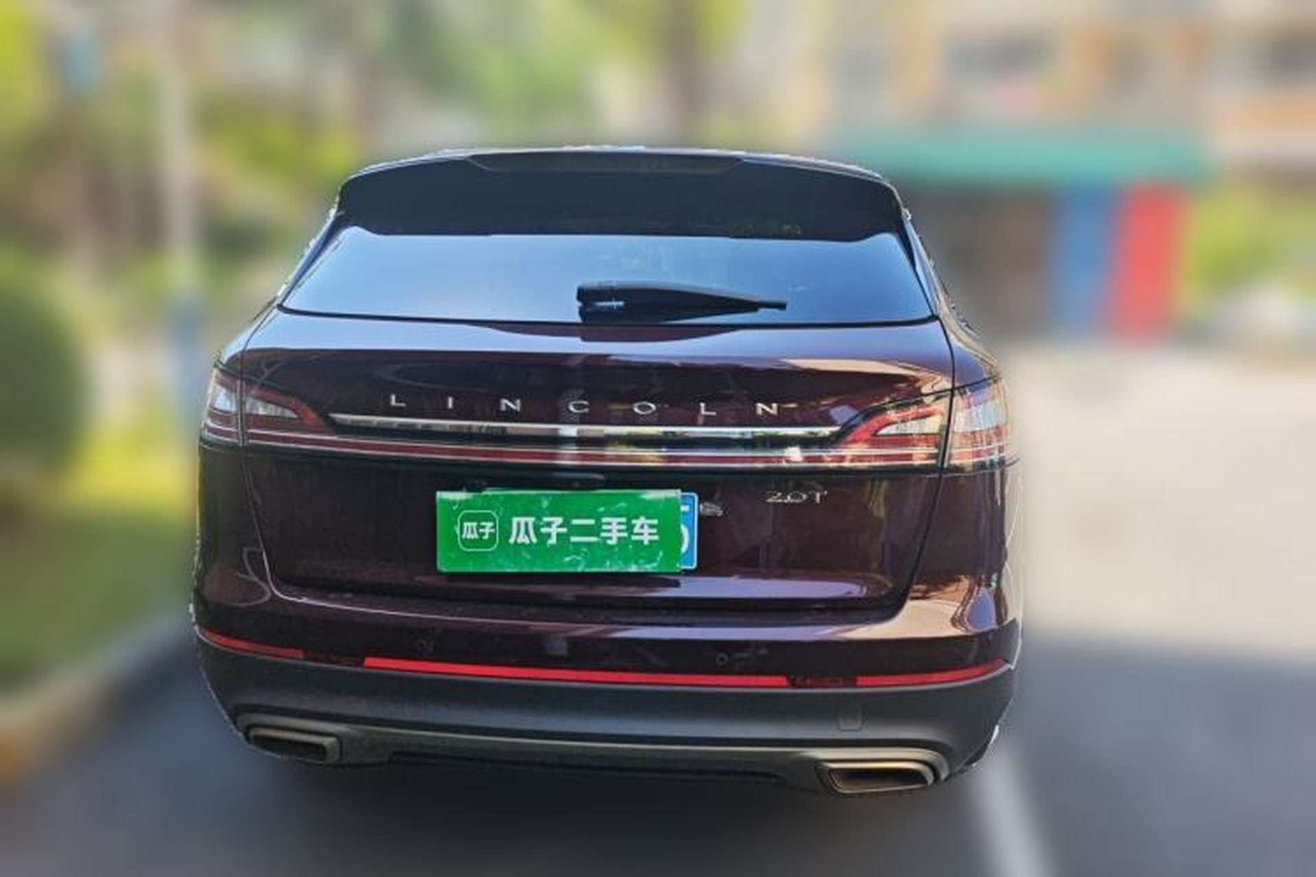Used Lincoln Nautilus 2019 2.0T Two-Wheel Drive Luxury Edition China VI Standard Rear