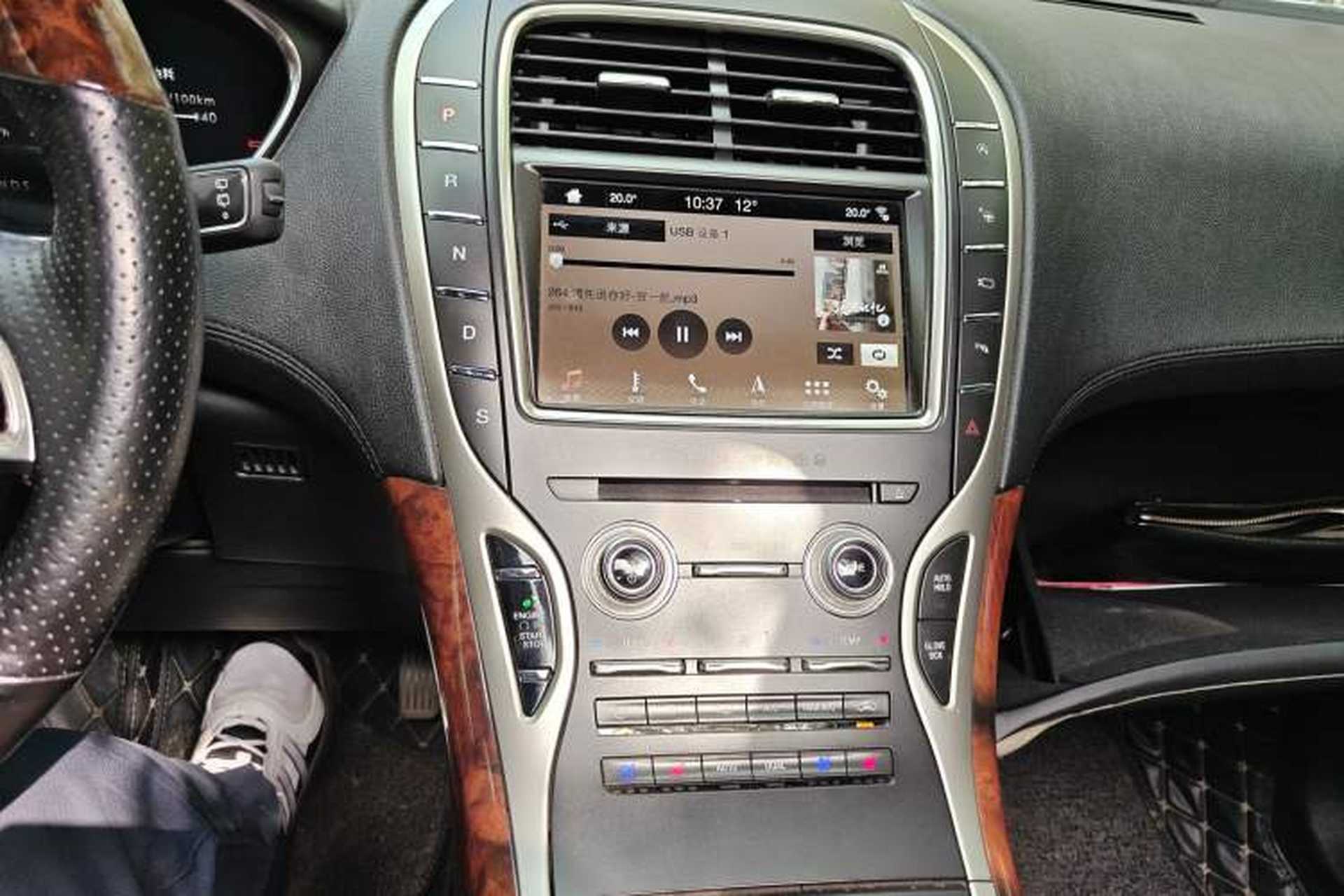Used Lincoln Nautilus 2019 2.7T Four-Wheel Drive Prestige Edition China VI Standard Audio And AC Panel