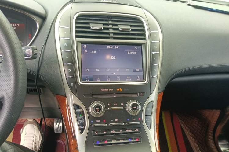 Used Lincoln Nautilus 2019 2.7T Four-Wheel Drive Prestige Edition China VI Standard Audio And AC Panel