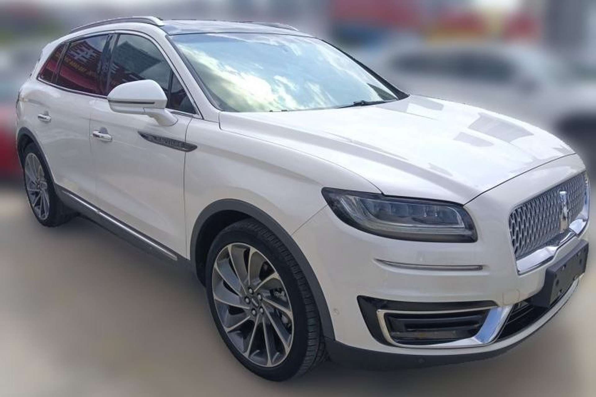 Used Lincoln Nautilus 2019 2.7T Four-Wheel Drive Prestige Edition China VI Standard Front Right 45 Deg