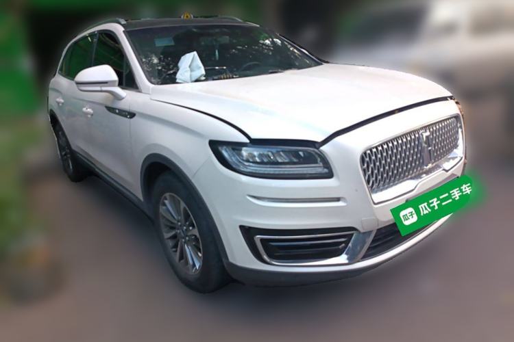 Used Lincoln Nautilus 2019 2.0T Two-Wheel Drive Luxury Edition China V Standard Front Right 45 Deg