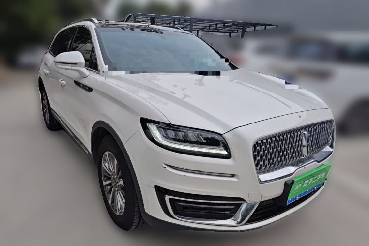 Used Lincoln Nautilus 2019 2.0T Two-Wheel Drive Luxury Edition China VI Standard Front Right 45 Deg