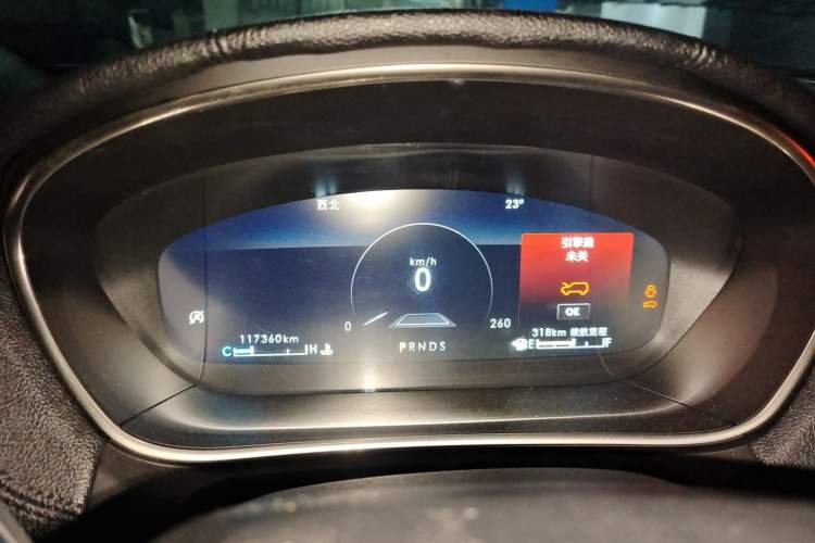 Used Lincoln Nautilus 2019 2.0T Four-Wheel Drive Zunya Edition China V Standard Instrument Cluster