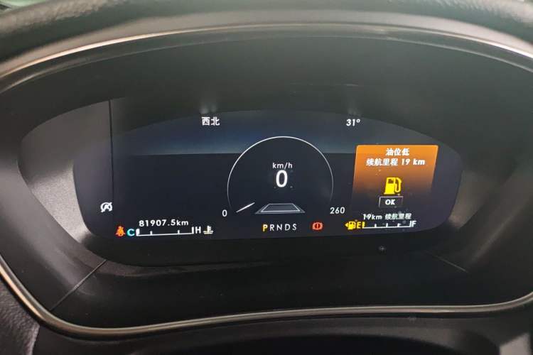 Used Lincoln Nautilus 2019 2.7T Four-Wheel Drive Prestige Edition China VI Standard Instrument Cluster
