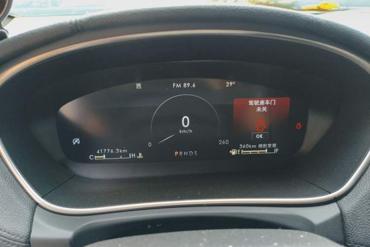 Used Lincoln Nautilus 2019 2.0T Two-Wheel Drive Luxury Edition China VI Standard Instrument Cluster