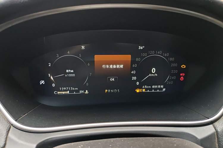 Used Lincoln Nautilus 2019 2.0T Two-Wheel Drive Luxury Edition China VI Standard Instrument Cluster