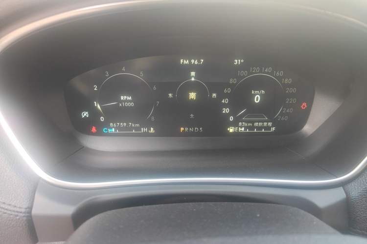 Used Lincoln Nautilus 2019 2.0T Four-Wheel Drive Zunya Edition China VI Standard Instrument Cluster