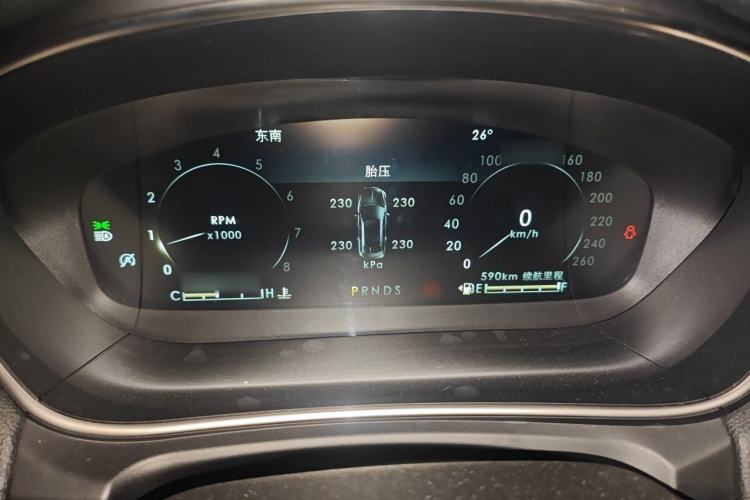 Used Lincoln Nautilus 2019 2.0T Four-Wheel Drive Zunya Edition China VI Standard Instrument Cluster