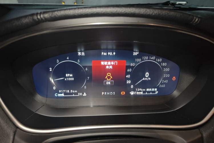 Used Lincoln Nautilus 2019 2.0T Two-Wheel Drive Luxury Edition China VI Standard Instrument Cluster