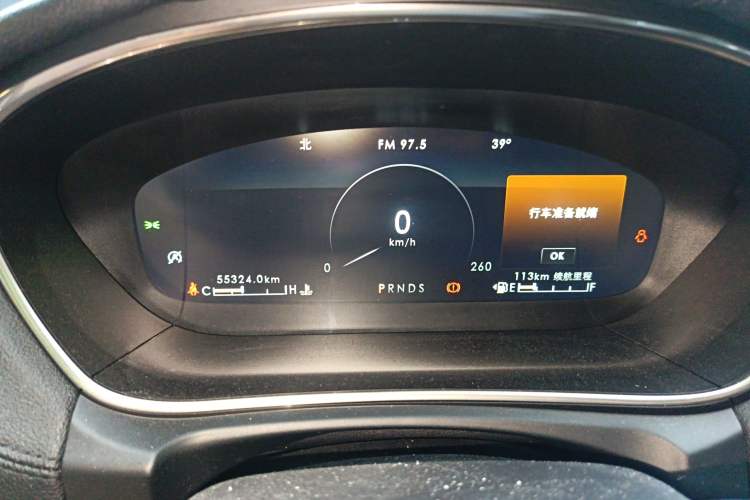 Used Lincoln Nautilus 2019 2.0T Two-Wheel Drive Luxury Edition China V Standard Instrument Cluster