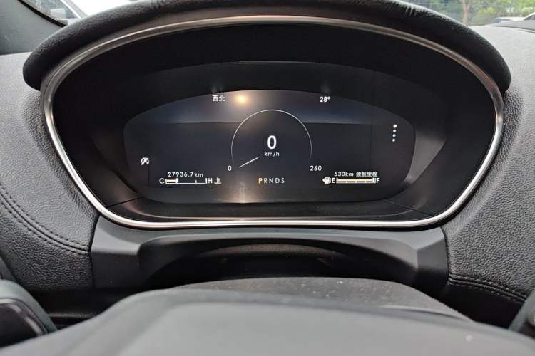 Used Lincoln Nautilus 2019 2.0T Two-Wheel Drive Luxury Edition China VI Standard Instrument Cluster