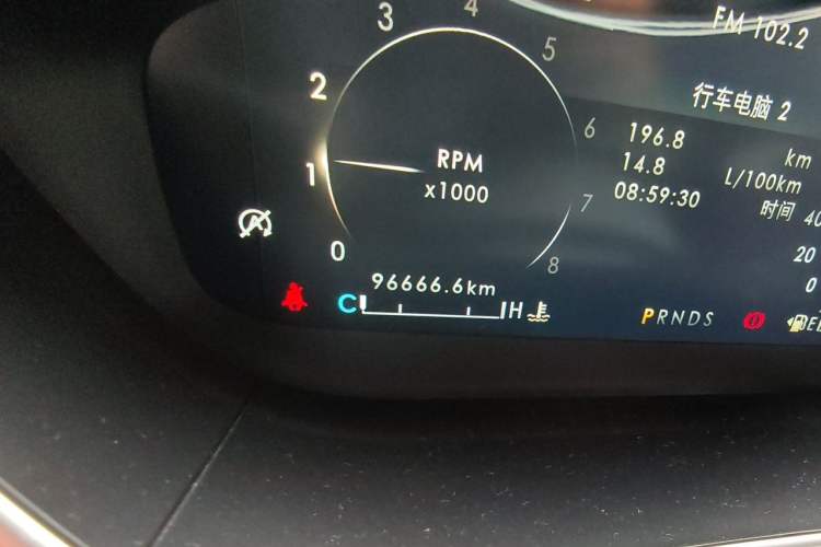 Used Lincoln Nautilus 2019 2.7T Four-Wheel Drive Prestige Edition China VI Standard Odometer Close Up