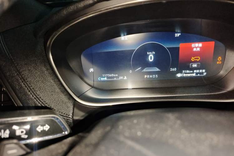 Used Lincoln Nautilus 2019 2.0T Four-Wheel Drive Zunya Edition China V Standard Odometer Close Up