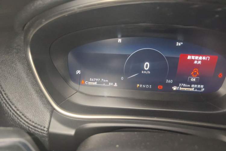 Used Lincoln Nautilus 2019 2.0T Two-Wheel Drive Luxury Edition China VI Standard Odometer Close Up