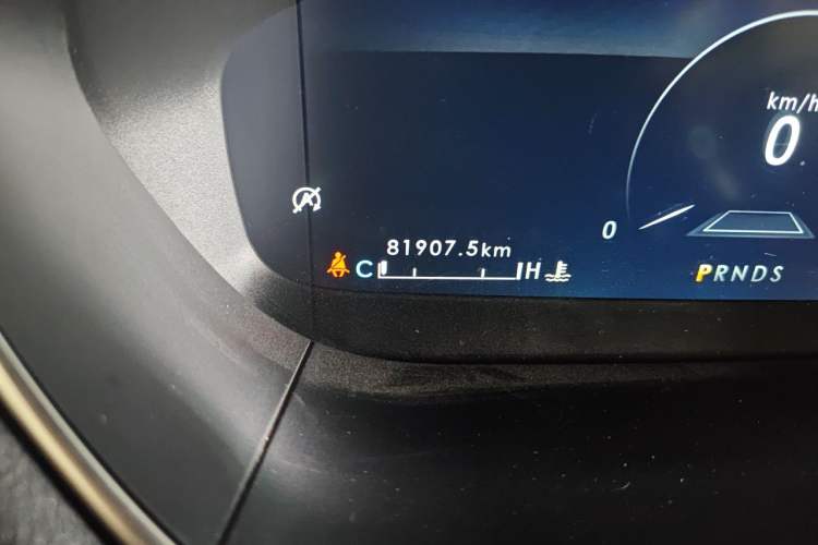 Used Lincoln Nautilus 2019 2.7T Four-Wheel Drive Prestige Edition China VI Standard Odometer Close Up