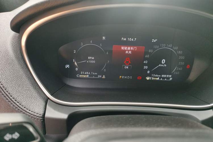 Used Lincoln Nautilus 2019 2.0T Four-Wheel Drive Zunya Edition China VI Standard Odometer Close Up