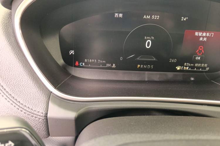 Used Lincoln Nautilus 2019 2.7T Four-Wheel Drive Prestige Edition China VI Standard Odometer Close Up