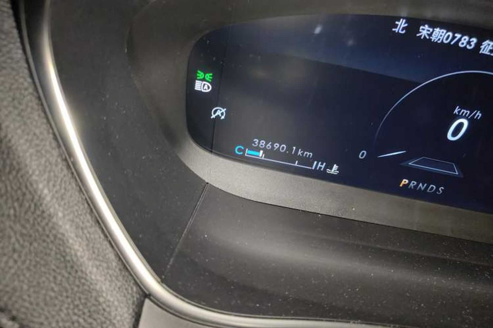 Used Lincoln Nautilus 2019 2.0T Four-Wheel Drive Zunya Edition China VI Standard Odometer Close Up