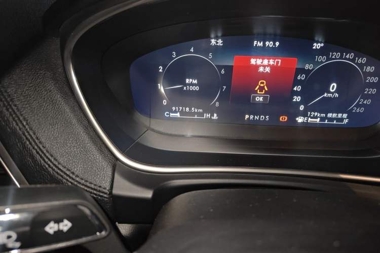 Used Lincoln Nautilus 2019 2.0T Two-Wheel Drive Luxury Edition China VI Standard Odometer Close Up