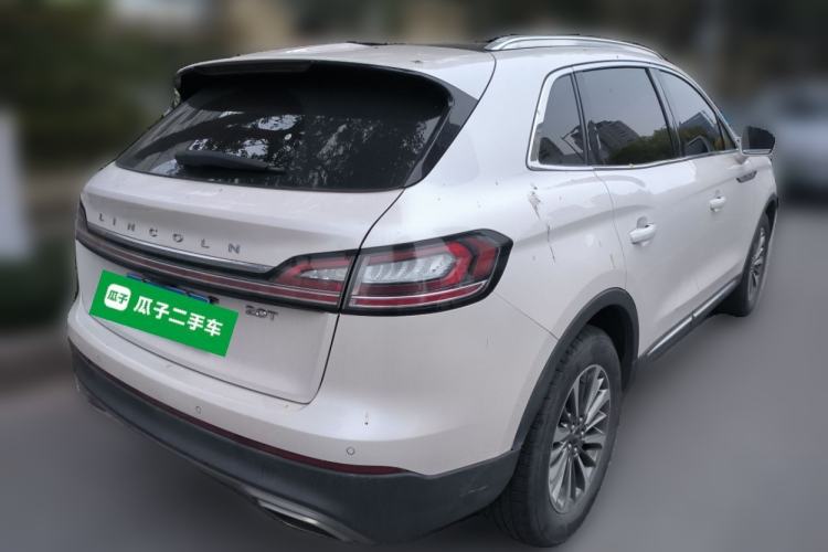 Used Lincoln Nautilus 2019 2.0T Two-Wheel Drive Luxury Edition China VI Standard Rear Right 45 Deg