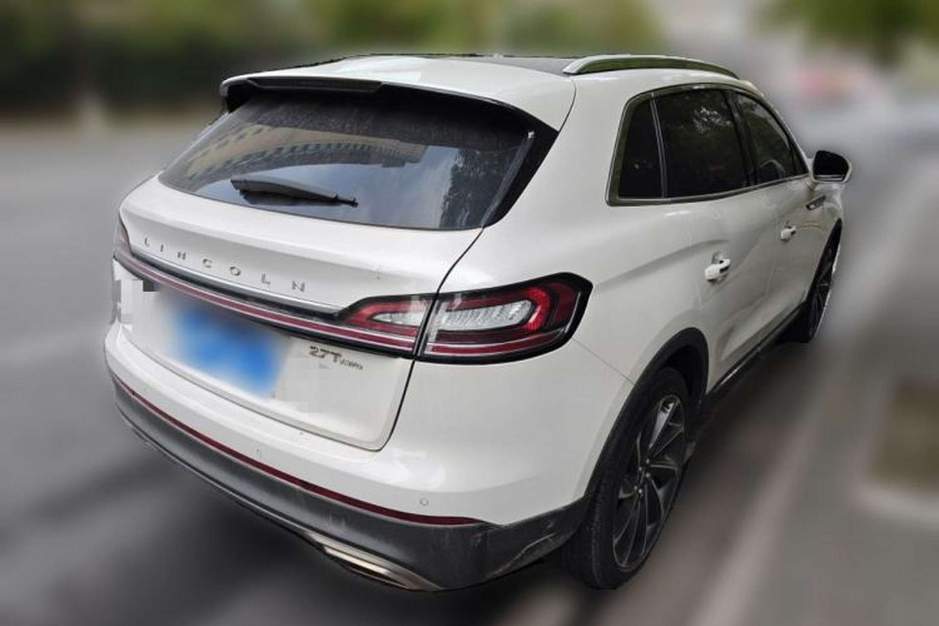 Used Lincoln Nautilus 2019 2.7T Four-Wheel Drive Prestige Edition China VI Standard Rear Right 45 Deg