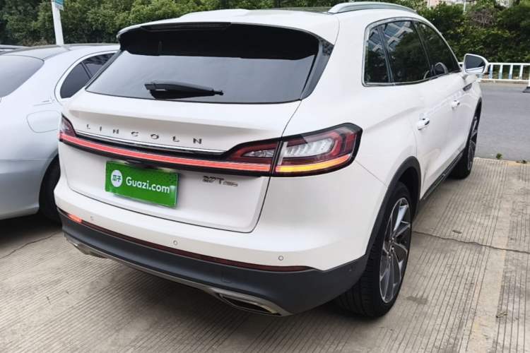 Used Lincoln Nautilus 2019 2.7T Four-Wheel Drive Prestige Edition China VI Standard Rear Right 45 Deg