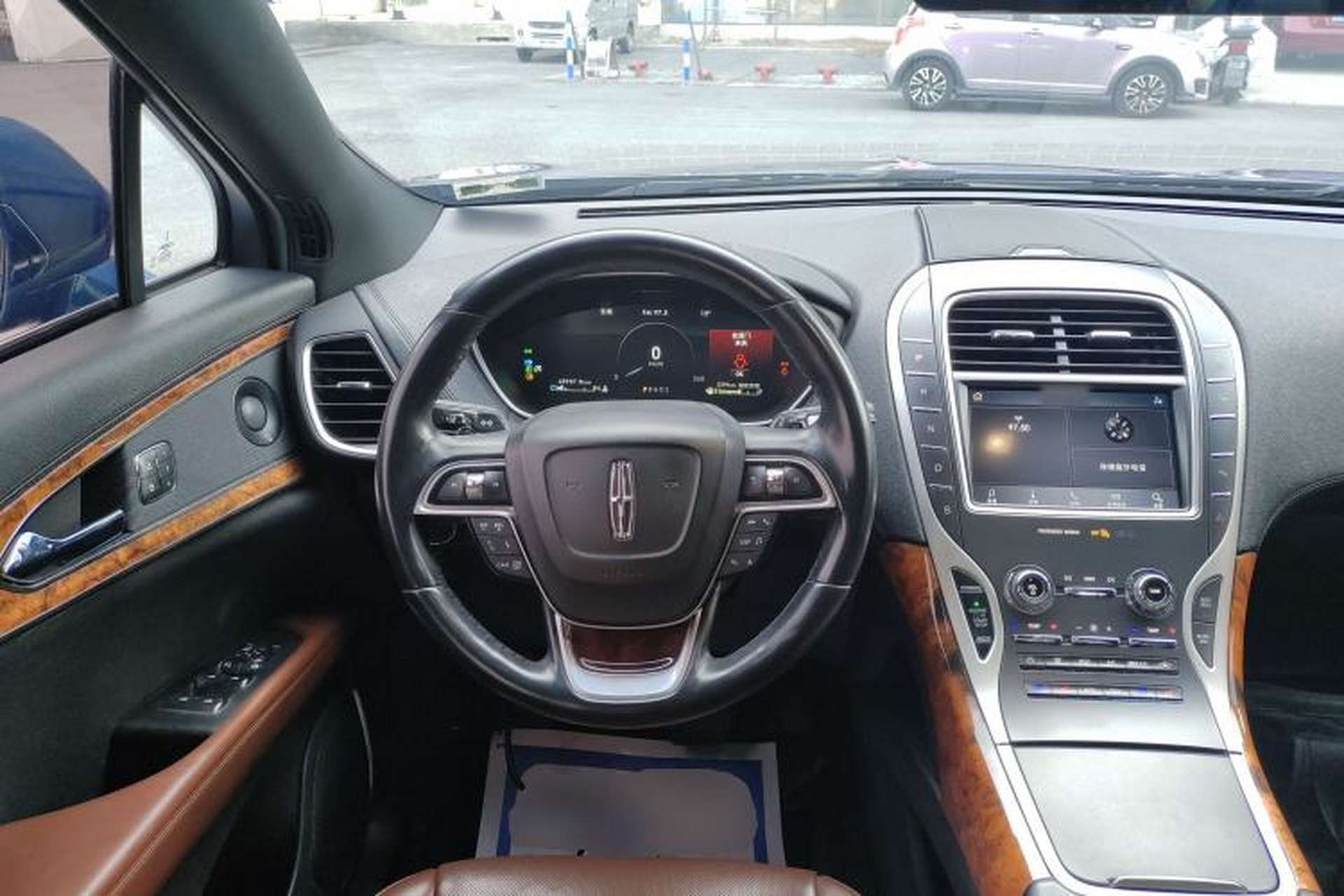 Used Lincoln Nautilus 2020 2.0T Four-Wheel Drive Luxury Edition Steering Wheel