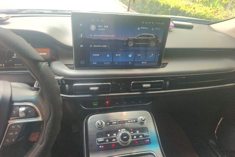 Used Lincoln Nautilus 2021 2.0T Four-Wheel Drive Luxury Edition Audio And AC Panel