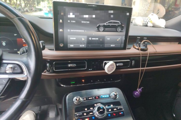 Used Lincoln Nautilus 2021 2.7T Four-Wheel Drive Prestige Edition Audio And AC Panel