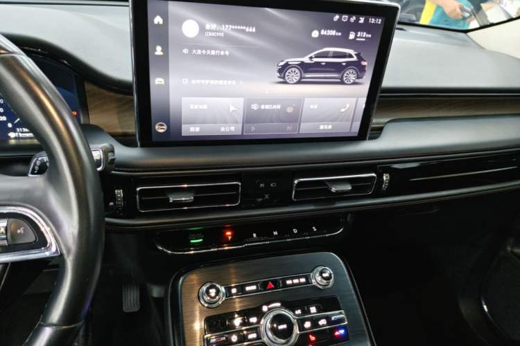 Used Lincoln Nautilus 2021 2.0T Four-Wheel Drive Luxury Edition Audio And AC Panel