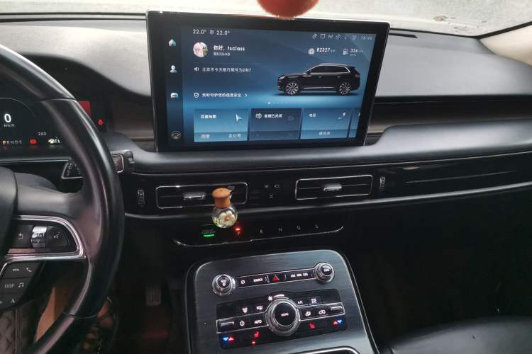 Used Lincoln Nautilus 2021 2.0T Four-Wheel Drive Luxury Edition Audio And AC Panel