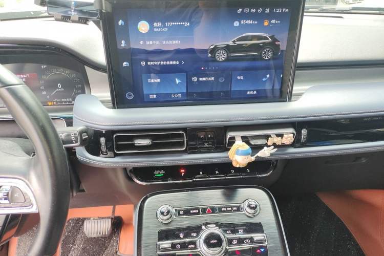 Used Lincoln Nautilus 2021 2.0T Four-Wheel Drive Luxury Edition Audio And AC Panel
