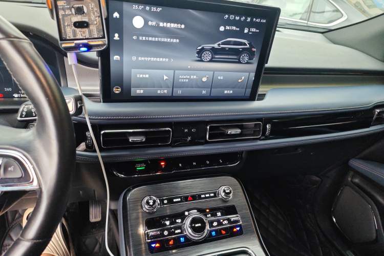 Used Lincoln Nautilus 2021 2.7T Four-Wheel Drive Prestige Edition Audio And AC Panel