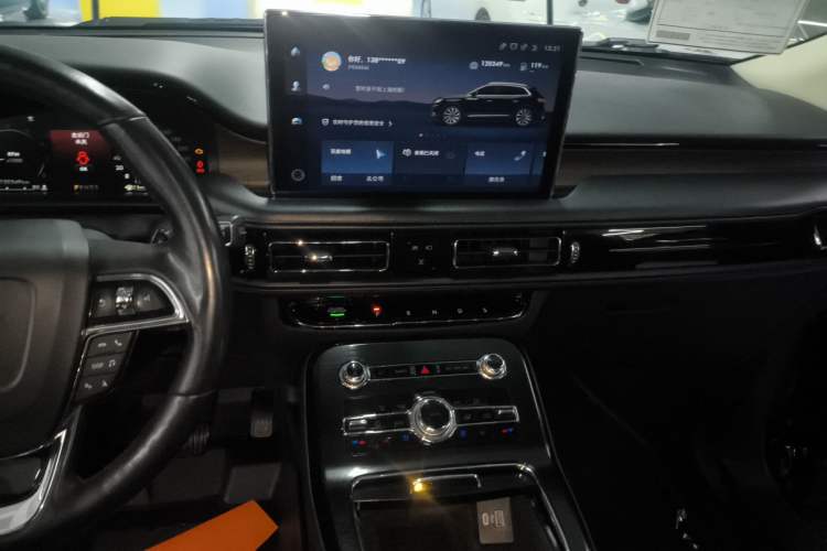 Used Lincoln Nautilus 2021 2.7T Four-Wheel Drive Prestige Edition Audio And AC Panel