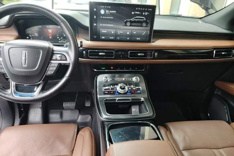 Used Lincoln Nautilus 2021 2.7T Four-Wheel Drive Prestige Edition Audio And AC Panel