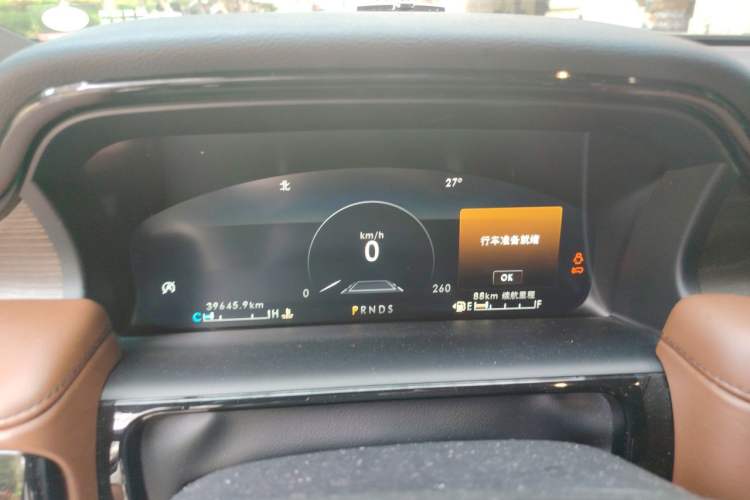 Used Lincoln Nautilus 2021 2.7T Four-Wheel Drive Prestige Edition Instrument Cluster