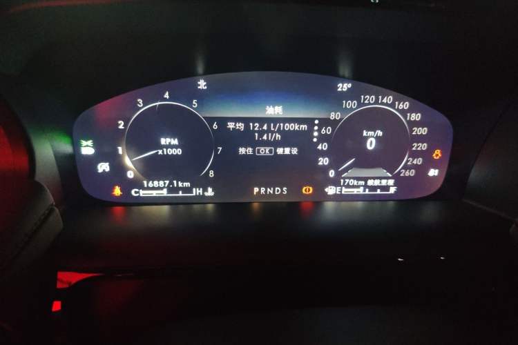 Used Lincoln Nautilus 2021 2.7T Four-Wheel Drive Prestige Edition Instrument Cluster