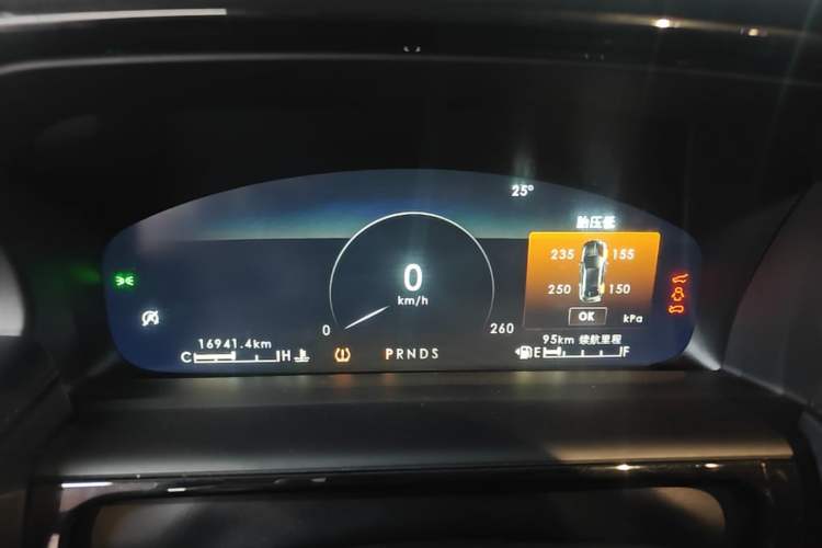 Used Lincoln Nautilus 2021 2.0T Four-Wheel Drive Luxury Edition Instrument Cluster
